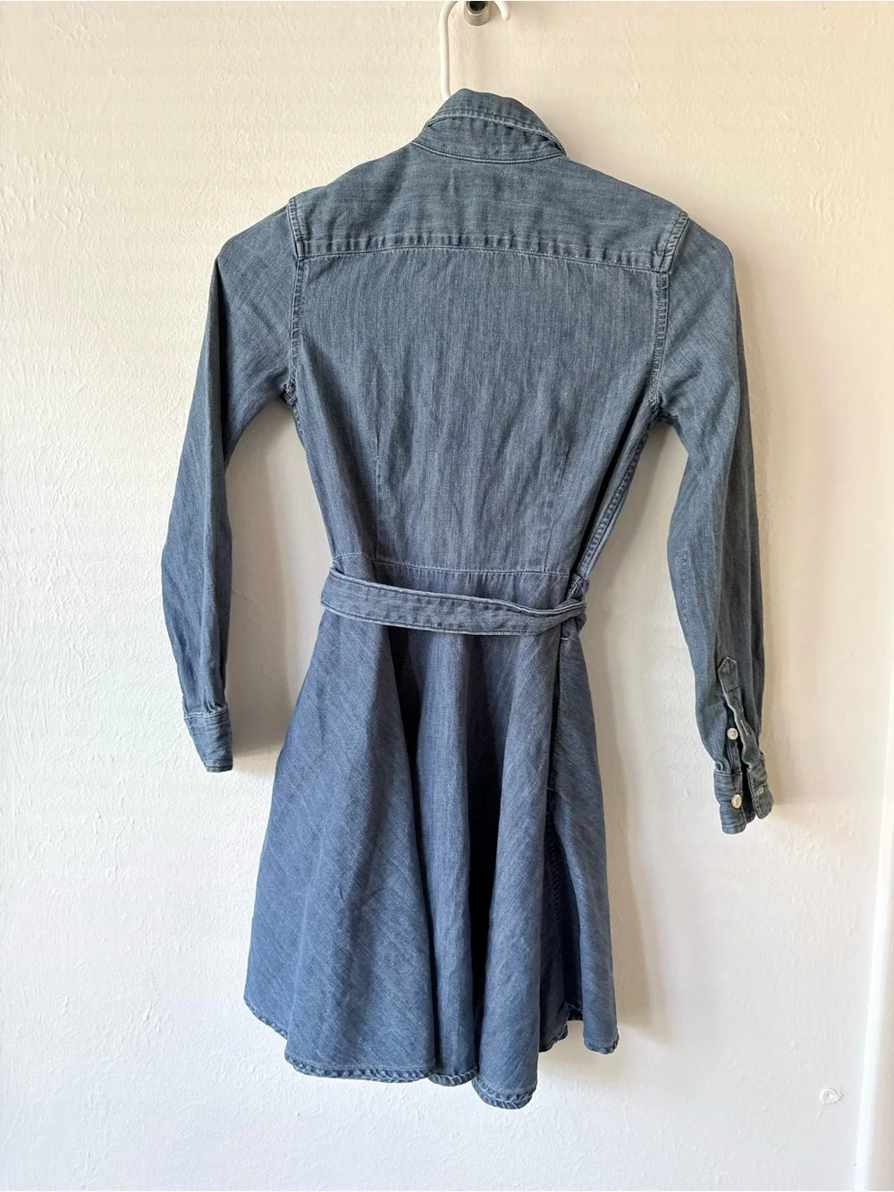 Polo Ralph Lauren Denim Polo Ralph Lauren Denim Belted Shirt Dress Girls Size 10